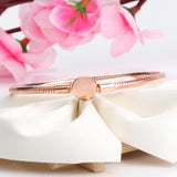 S925 Sterling Silver Snake Bone Bracelet, Button Head, Round Chain