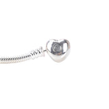 S925 Sterling Silver Heart Buckle DIY Bracelet