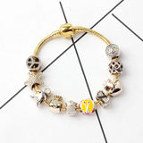 PanjiaNew Tropical Ocean Bead Bracelet Anchor Money Bag Design Couple Gift