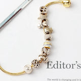 PanjiaNew Tropical Ocean Bead Bracelet Anchor Money Bag Design Couple Gift