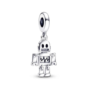 DIY Charms Couple Necklace 925 Sterling Silver Women Jewelry