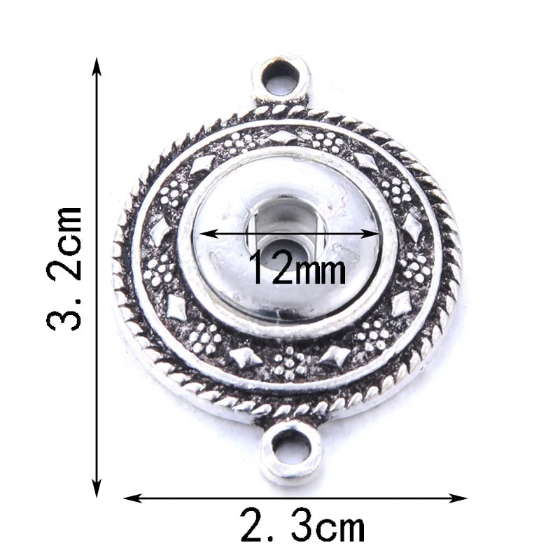 Snaps Jewelry Snap Findings Accessories for Necklace Bracelet