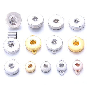 Snaps Jewelry Snap Findings Accessories for Necklace Bracelet