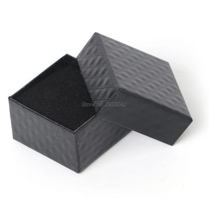 Cardboard Jewelry Display Case Storage Box Organizer Travel Carrying Case