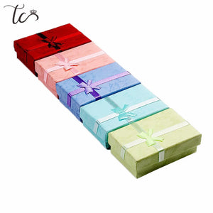 Jewelry Gift Boxes 5*8*2.5cm Ring Earrings Necklace Holder Display 16pcs