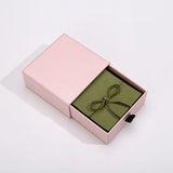 Pink Jewelry Set Pouch Envelope Bag Necklace Earring Rings Box