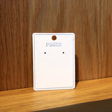 Earring Display Cards 50pcs/lot Necklace Packaging 6x8cm