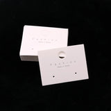 Earring Display Cards 50pcs/lot Necklace Packaging 6x8cm