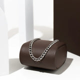 To My Son Gift From Mom Stainless Steel Cuban Chain Necklace
