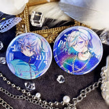 ParadoxLive Anime Enamel Pins Initial Pendant Wedding Brooches