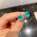 Paraiba Love 925 Colorful Treasure Earrings