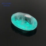 Paraiba Stone Oval Shape Synthetic Spliced Crystal&Glass Gems 3x4~13x18mm