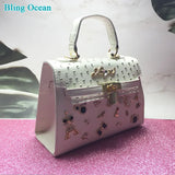 Paris Rhinestone Shoulder Bag Clutch for Women