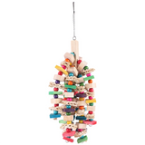 Parrot Chewing Toy - Bird Parrot Blocks Knots Tearing Toy