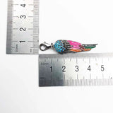 Parrot Wing Charms for Bracelet Necklace Pendant Jewelry Women Party Collar Gift