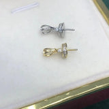 925 Sterling Silver Pendant Base Settings for Beads Stones Crystal