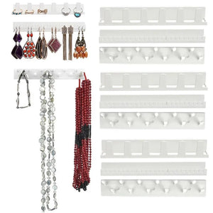 Wall Hanging Storage Jewelry Hooks Organizer Stand 9pcs/set