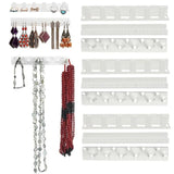 Wall Hanging Storage Jewelry Hooks Organizer Stand 9pcs/set