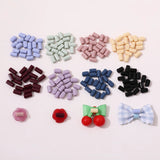 Small Square Tube Perforated Beads for DIY Jewelry