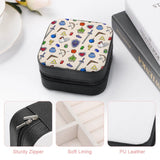 Pattern Jewelry Storage Box Organizer Travel Portable Jewelry Case Boxes