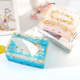 Pattern Storage Box Resin Silicone Mold DIY Home Decoration Epoxy Jewelry Making