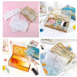 Pattern Storage Box Resin Silicone Mold DIY Home Decoration Epoxy Jewelry Making