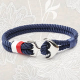 Stainless Steel Nautical Rope Bracelet