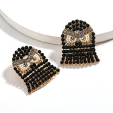 Pauli Manfi Tassel Alloy Dangle Earrings