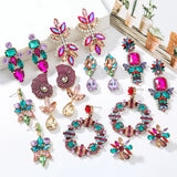 Pauli Manfi2020 Alloy Rhinestone Women's Earrings