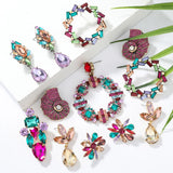 Pauli Manfi2020 Alloy Rhinestone Women's Earrings