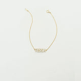 Pav? Name Bracelet - Personalized Name Bracelet