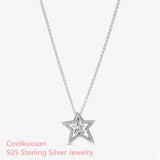 Asymmetric Star Necklace Sterling Silver Chain Jewelry Making