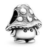 925 Sterling Silver Dancing Queen Piggy Bank Cat Bead