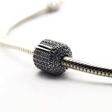 Sterling Silver Barrel Clip Charms for Jewelry Making