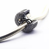 Sterling Silver Barrel Clip Charms for Jewelry Making