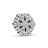 Heart Star Daisy Flower Locket Charm 925 Sterling Silver Beads