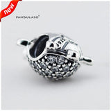 925 Silver Bracelet Charm Tortoise Bead DIY Jewelry