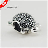 925 Silver Bracelet Charm Tortoise Bead DIY Jewelry