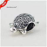 925 Silver Bracelet Charm Tortoise Bead DIY Jewelry