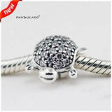 925 Silver Bracelet Charm Tortoise Bead DIY Jewelry