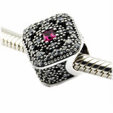 Fairytale Treasure Crystal Bead for Charms Bracelets Silver 925 Jewelry DIY