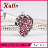 Strawberry Charm Bead for 925 Silver Bracelets