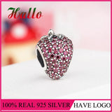 Strawberry Charm Bead for 925 Silver Bracelets