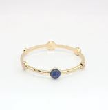 Stone Symmetrical Charm Chunky Bangles for Women
