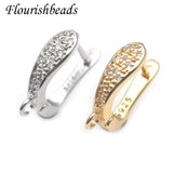 Silver CZ Beads Shvenzy Earring Hooks DIY Jewelry 30pcs