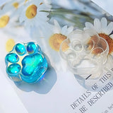 Paw Keychain Epoxy Resin Silicone Mold Quicksand High-Permeability Mold