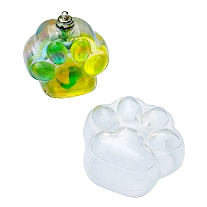 Paw Keychain Epoxy Resin Silicone Mold Quicksand High-Permeability Mold