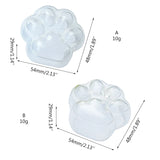 Paw Keychain Epoxy Resin Silicone Mold Quicksand High-Permeability Mold