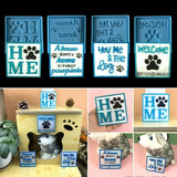 Paw Print Coaster Epoxy Resin Mold Cup Mat Silicone Mould DIY Crafts Tools