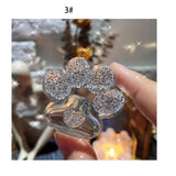 Paw Shape Epoxy Mold Catie Footprint Resin Casting Silicone Mold
